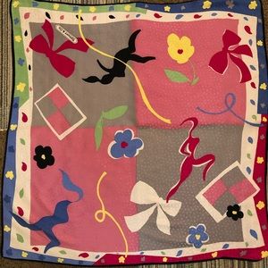 Tiffany & co vintage silk breast cancer scarf